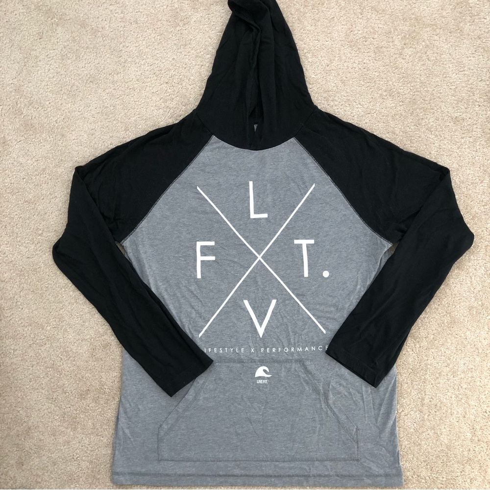 Live Fit lightweight hoodie